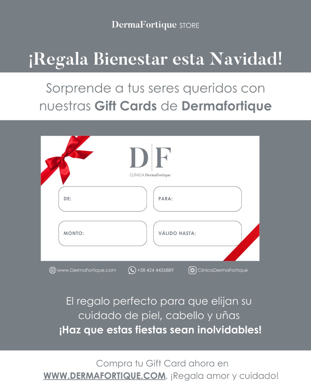 Gift Card DermaFortique